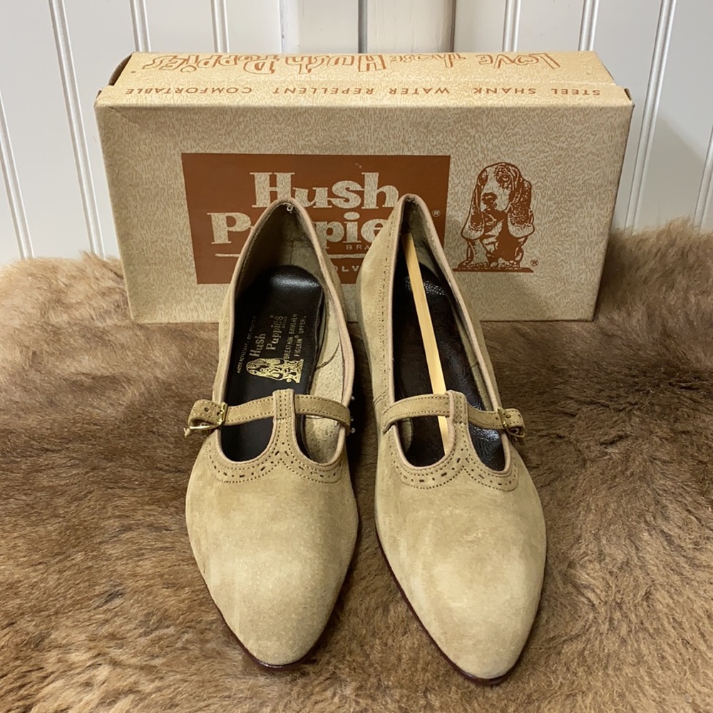 60s Hush Puppies Shoes 9.5 - Picture 3 of 11